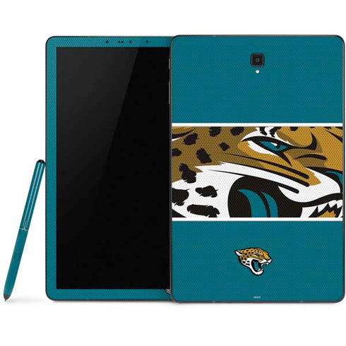 NFL Jacksonville Jaguars Zone Block Samsung Galaxy Tab Skin