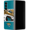 NFL Jacksonville Jaguars Zone Block Galaxy Z Fold4 5G Skin
