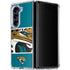 NFL Jacksonville Jaguars Zone Block Galaxy Z Fold5 5G Clear Case