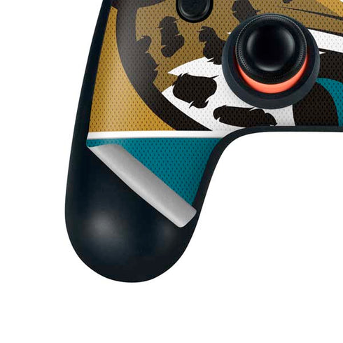 NFL Jacksonville Jaguars Zone Block Google Stadia Controller Skin