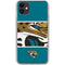 NFL Jacksonville Jaguars Zone Block iPhone 11 Clear Case