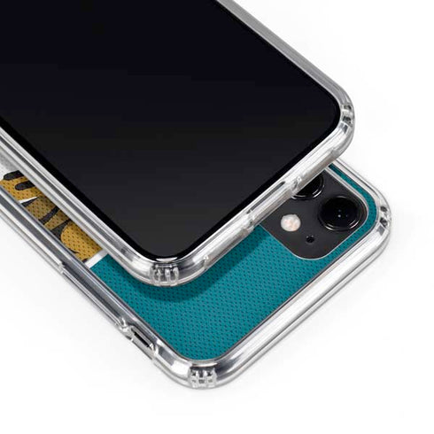 NFL Jacksonville Jaguars Zone Block iPhone 11 Clear Case