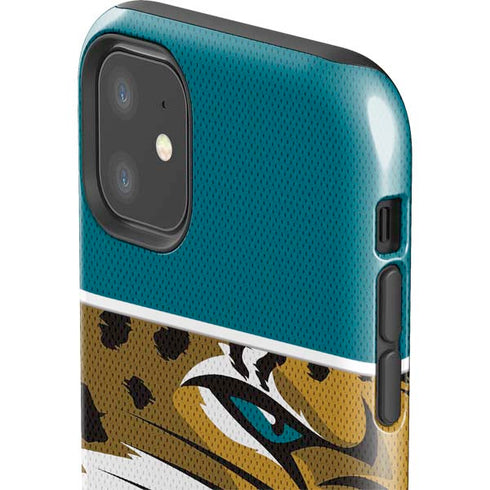 NFL Jacksonville Jaguars Zone Block iPhone 11 Impact Case