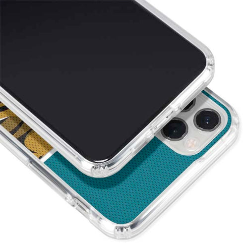 NFL Jacksonville Jaguars Zone Block iPhone 11 Pro Clear Case