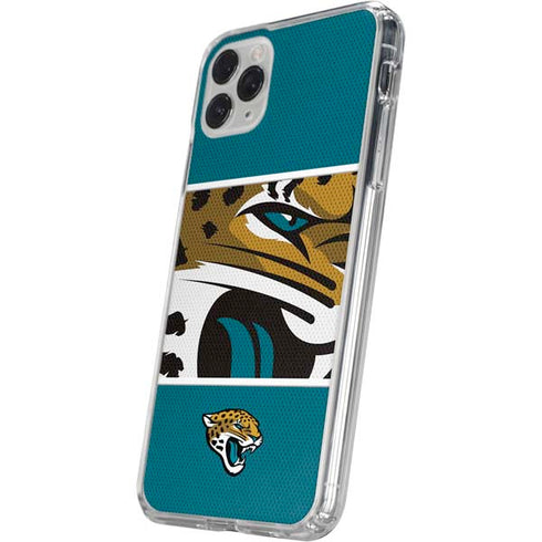 NFL Jacksonville Jaguars Zone Block iPhone 11 Pro Clear Case