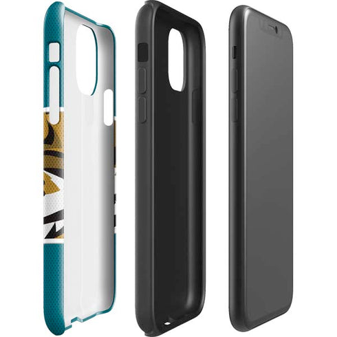 NFL Jacksonville Jaguars Zone Block iPhone 11 Pro Max Impact Case