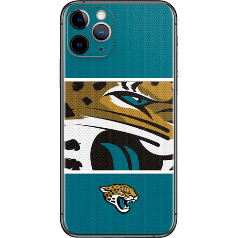 NFL Jacksonville Jaguars Zone Block iPhone 11 Pro Skin
