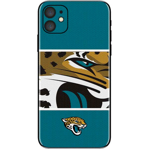 NFL Jacksonville Jaguars Zone Block iPhone 11 Skin