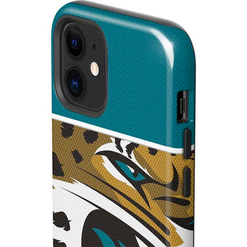 NFL Jacksonville Jaguars Zone Block iPhone 12 Impact Case