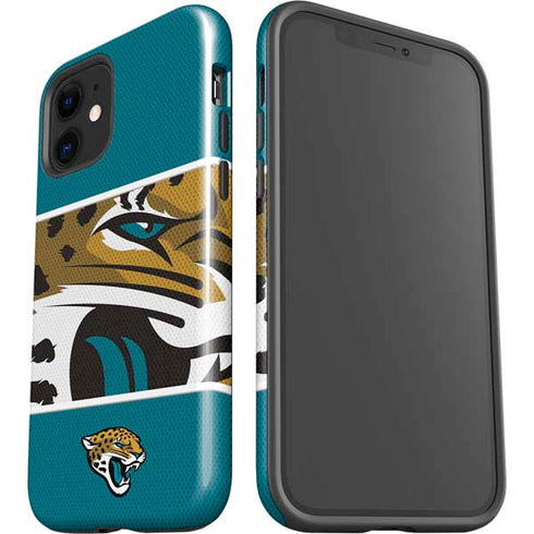 NFL Jacksonville Jaguars Zone Block iPhone 12 Impact Case