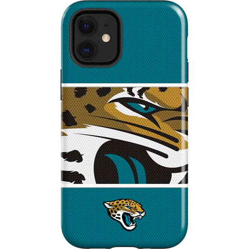 NFL Jacksonville Jaguars Zone Block iPhone 12 Mini Impact Case