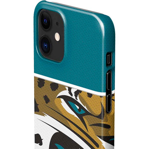 NFL Jacksonville Jaguars Zone Block iPhone 12 Mini Lite Case
