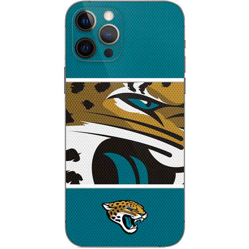 NFL Jacksonville Jaguars Zone Block iPhone 12 Pro Skin