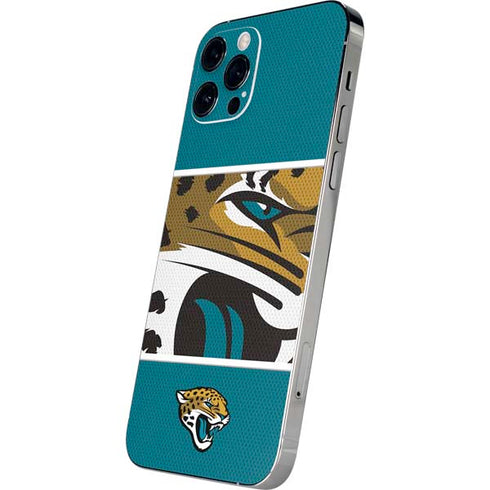 NFL Jacksonville Jaguars Zone Block iPhone 12 Pro Skin