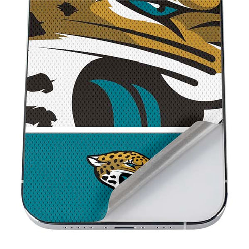 NFL Jacksonville Jaguars Zone Block iPhone 12 Pro Skin
