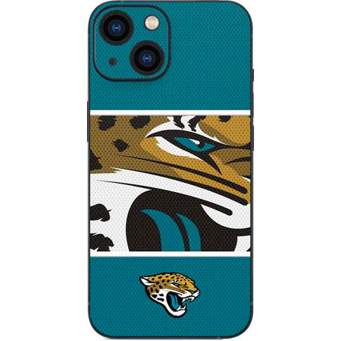 NFL Jacksonville Jaguars Zone Block iPhone 13 Mini Skin