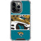 NFL Jacksonville Jaguars Zone Block iPhone 13 Pro Clear Case