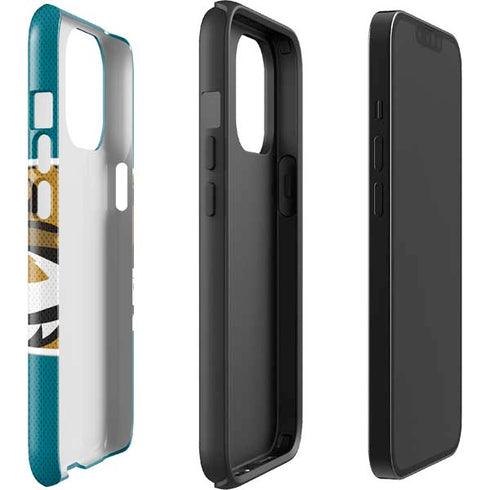 NFL Jacksonville Jaguars Zone Block iPhone 13 Pro Max Impact Case