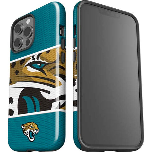 NFL Jacksonville Jaguars Zone Block iPhone 13 Pro Max Impact Case