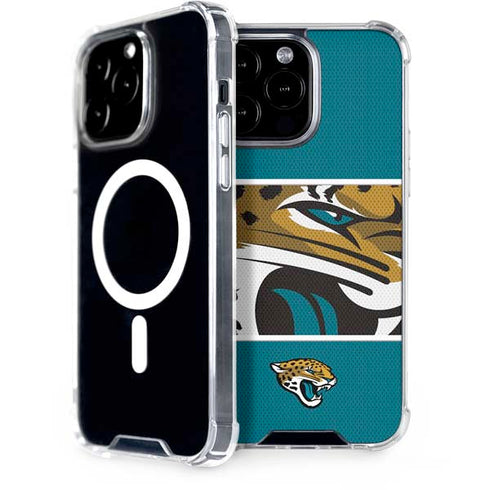 NFL Jacksonville Jaguars Zone Block iPhone 13 Pro Max MagSafe Case
