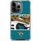 NFL Jacksonville Jaguars Zone Block iPhone 15 Pro Clear Case