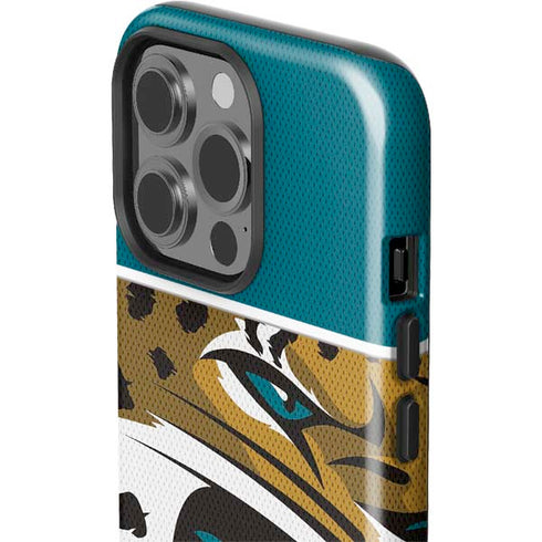 NFL Jacksonville Jaguars Zone Block iPhone 15 Pro Impact Case