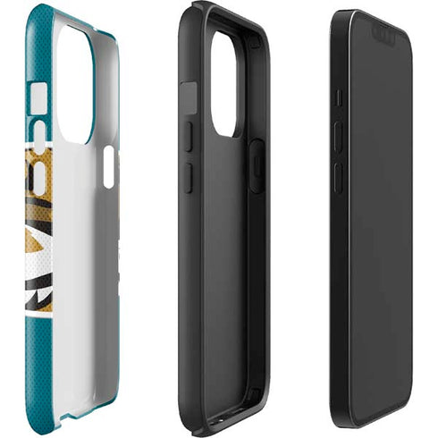 NFL Jacksonville Jaguars Zone Block iPhone 14 Pro Impact Case