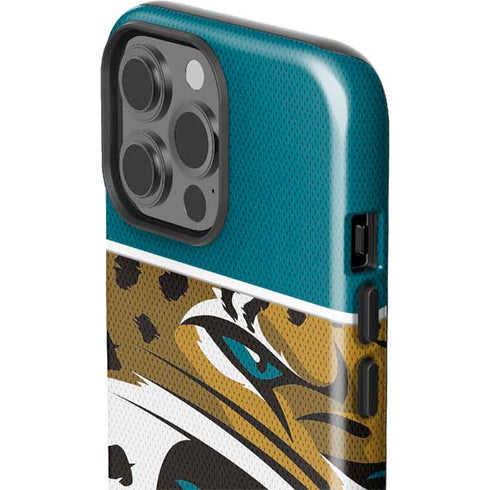 NFL Jacksonville Jaguars Zone Block iPhone 15 Pro Max Impact Case
