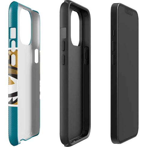 NFL Jacksonville Jaguars Zone Block iPhone 14 Pro Max Impact Case