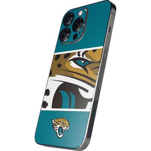 NFL Jacksonville Jaguars Zone Block iPhone 15 Pro Skin