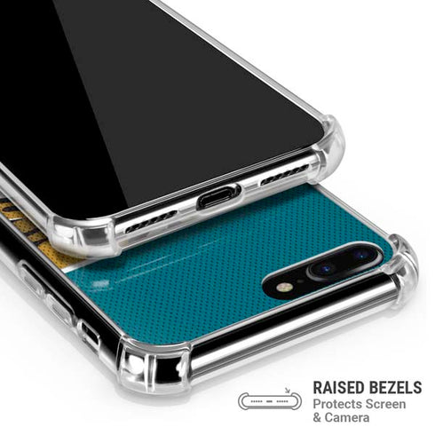 NFL Jacksonville Jaguars Zone Block iPhone 7/8 Plus Clear Case