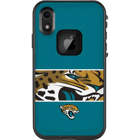 NFL Jacksonville Jaguars Zone Block LifeProof Fre iPhone Skin
