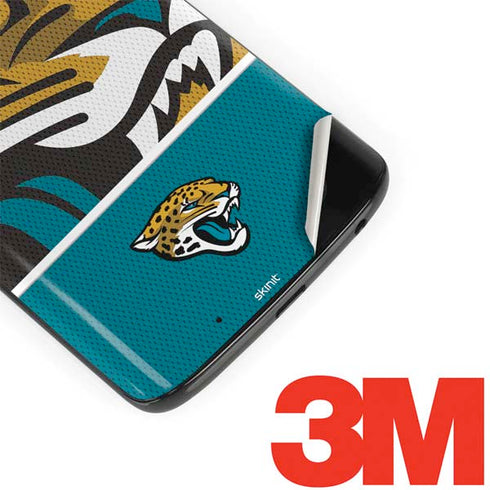 NFL Jacksonville Jaguars Zone Block Moto G6 Skin