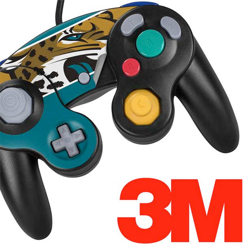 NFL Jacksonville Jaguars Zone Block Nintendo GameCube Controller Skin