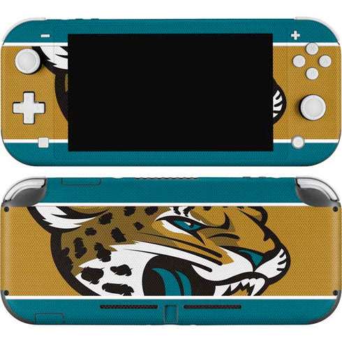 NFL Jacksonville Jaguars Zone Block Nintendo Switch Lite Skin