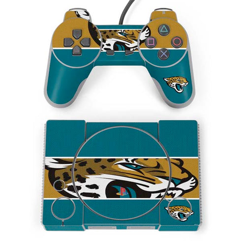 NFL Jacksonville Jaguars Zone Block PlayStation Classic Bundle Skin