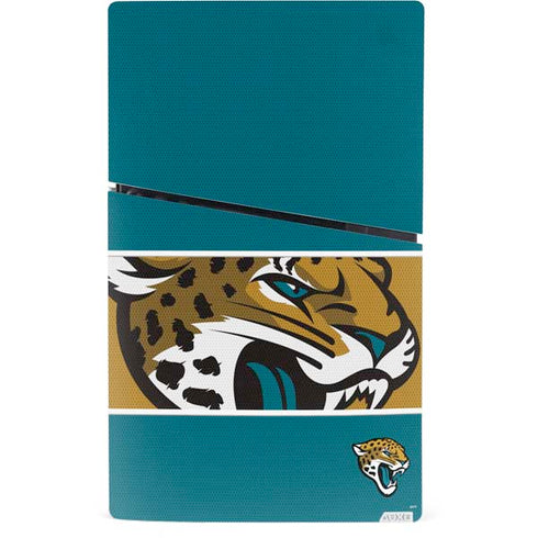 NFL Jacksonville Jaguars Zone Block PS5 Slim Digital Edition Console Skin