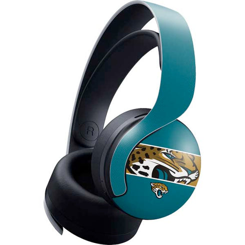 NFL Jacksonville Jaguars Zone Block PULSE 3D Wireless Headset for PS5 Skin