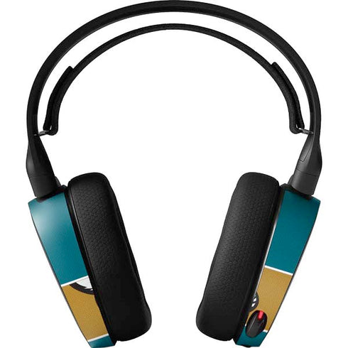 NFL Jacksonville Jaguars Zone Block SteelSeries Arctis 3 Skin