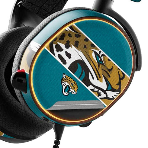 NFL Jacksonville Jaguars Zone Block SteelSeries Arctis 3 Skin