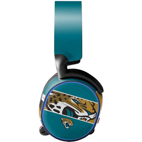 NFL Jacksonville Jaguars Zone Block SteelSeries Arctis 5 Skin