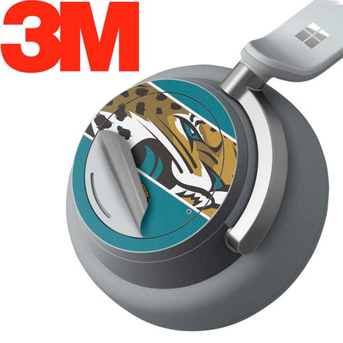 NFL Jacksonville Jaguars Zone Block Surface Headphones Skin