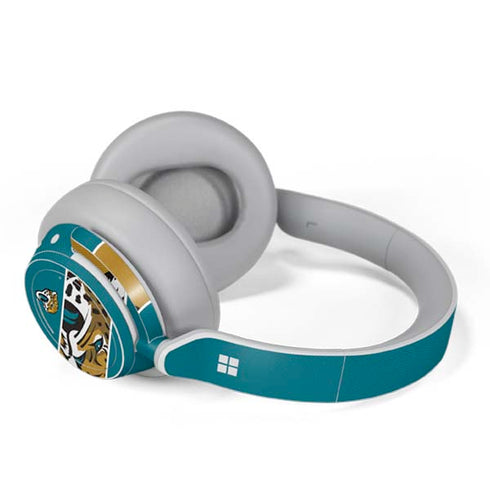 NFL Jacksonville Jaguars Zone Block Surface Headphones Skin
