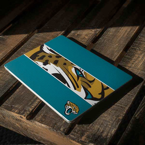 NFL Jacksonville Jaguars Zone Block Surface Laptop 2 Skin