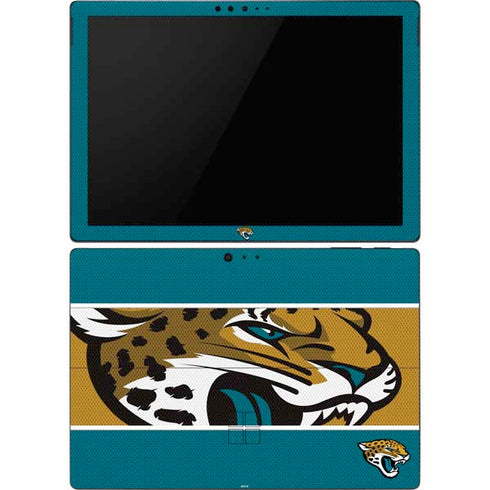 NFL Jacksonville Jaguars Zone Block Surface Pro 6 Skin