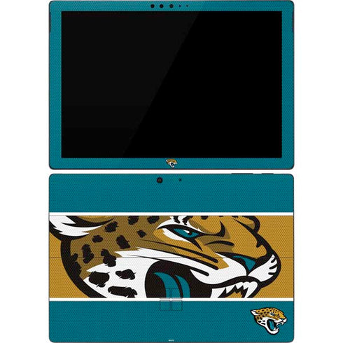 NFL Jacksonville Jaguars Zone Block Surface Pro 7 Skin