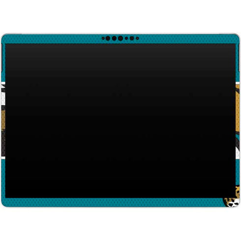 NFL Jacksonville Jaguars Zone Block Surface Pro 8 Skin