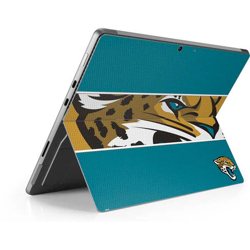 NFL Jacksonville Jaguars Zone Block Surface Pro 8 Skin