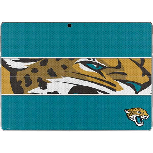 NFL Jacksonville Jaguars Zone Block Surface Pro 9 Skin