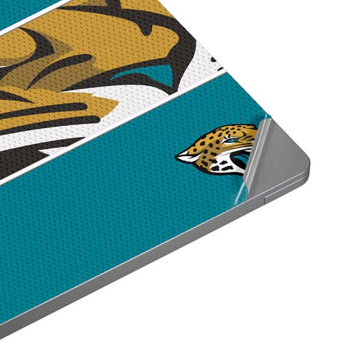 NFL Jacksonville Jaguars Zone Block Universal Laptop 12in (9.8 x 6.8in) Skin